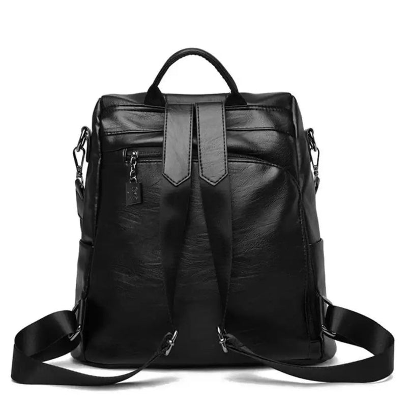 Mochila Feminina de Couro Modelo Amber
