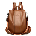 Mochila Feminina de Couro Modelo Amber