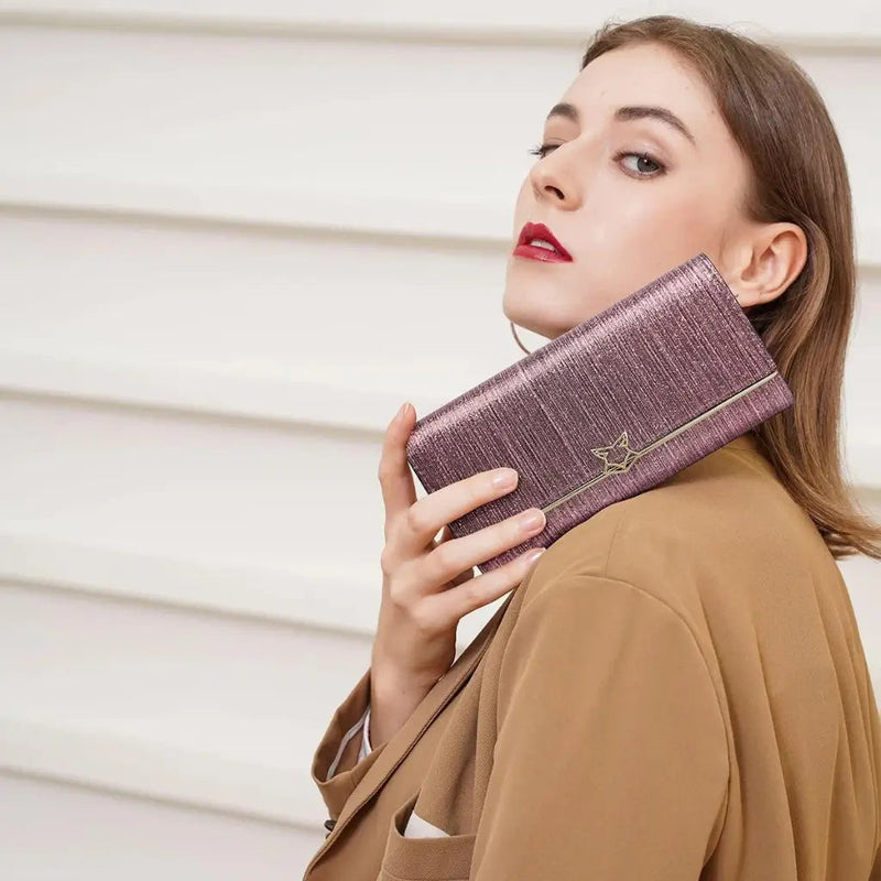 Carteira Feminina Foxer Em Couro Legítimo Modelo Violet